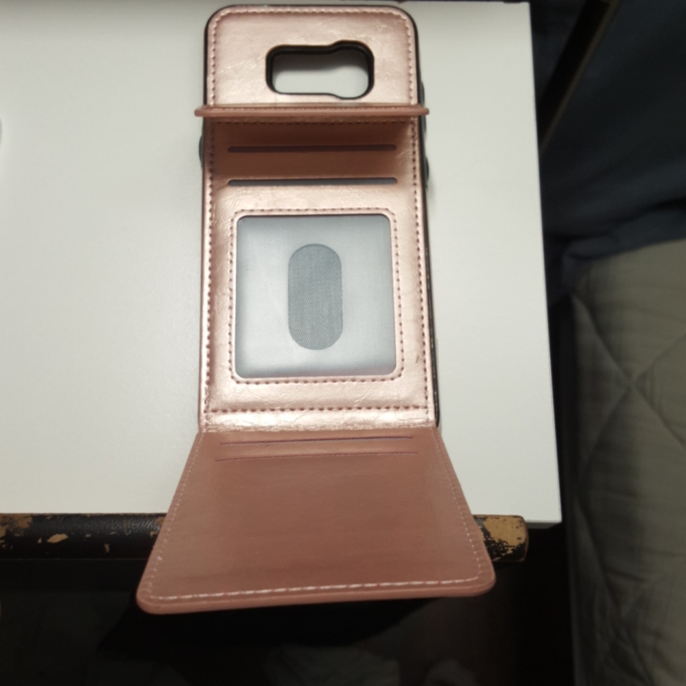 Case for samsung galaxy s8+ plus goldrose-black - Picture 7 of 8